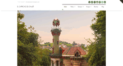 Desktop Screenshot of elcaprichodegaudi.com